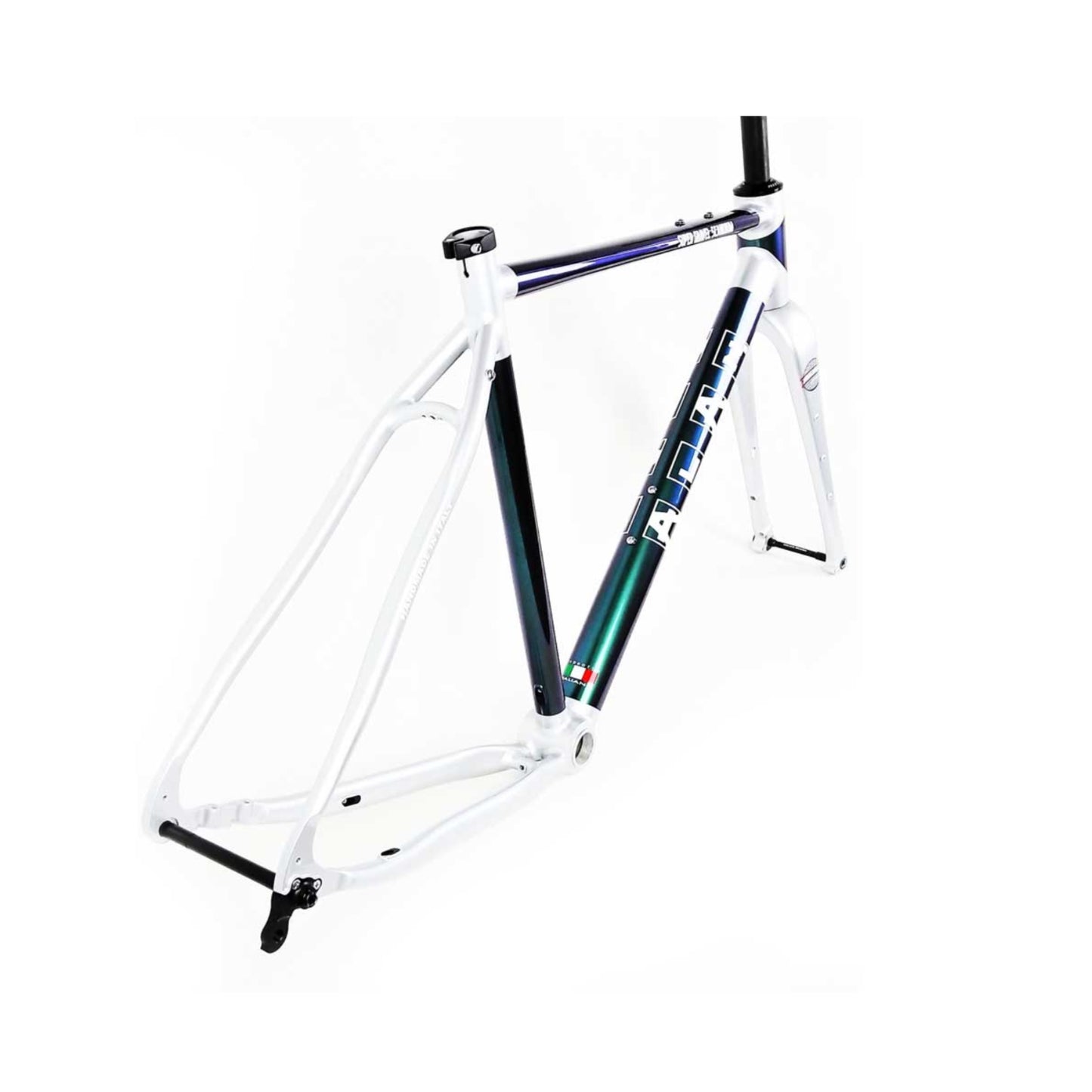 ALAN Super Gravel Scandium Frameset | NGS2 Green/Purple