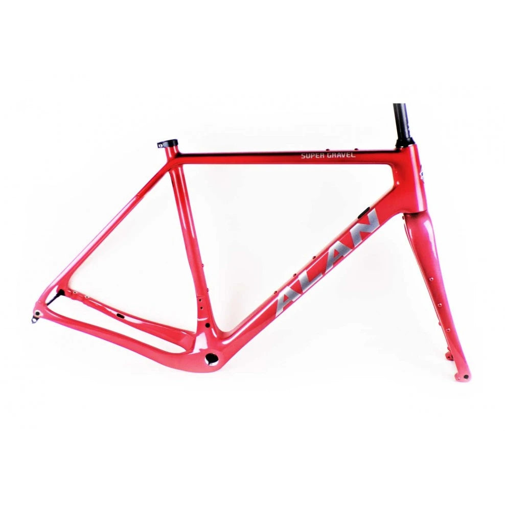 ALAN Super Gravel Carbon Frameset | SG5 Red Fade