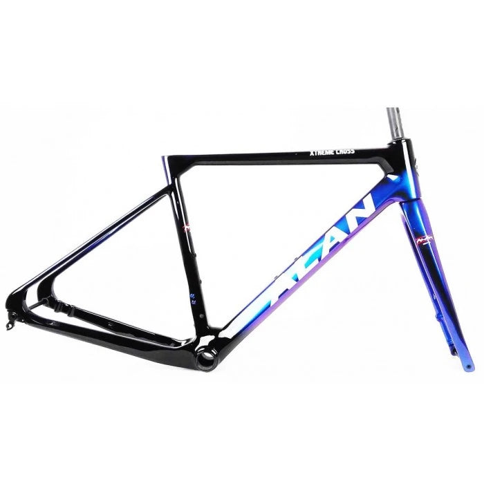 ALAN Xtreme Cross Carbon Frameset | XCX2 Blue Purple